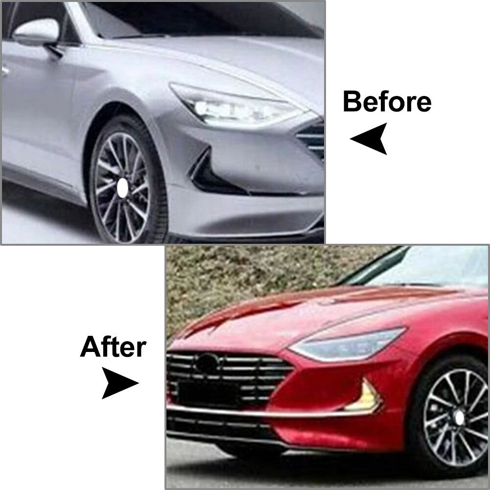 DRL LED Daytime Running Light Bumper Fog Lamp for Hyundai Sonata 2020-2021