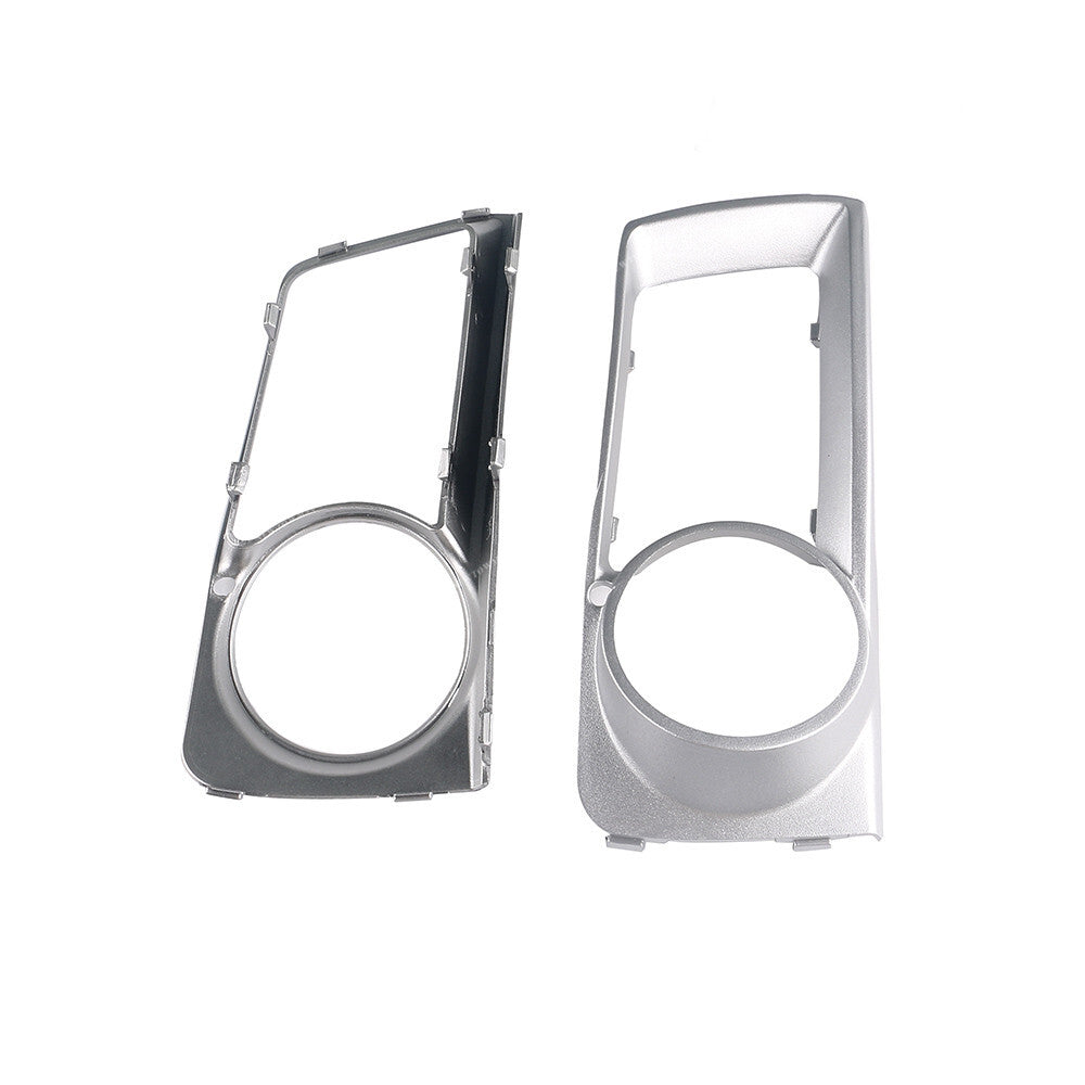 Pair Front Bumper Fog Light Grill Cover Trim for BMW E71 X6 12 13 14 Left+Right