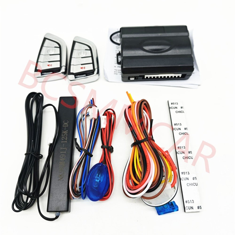 Car Central Locking Kit Remote Control Switch PKE Door Keyless Entry Lock Module