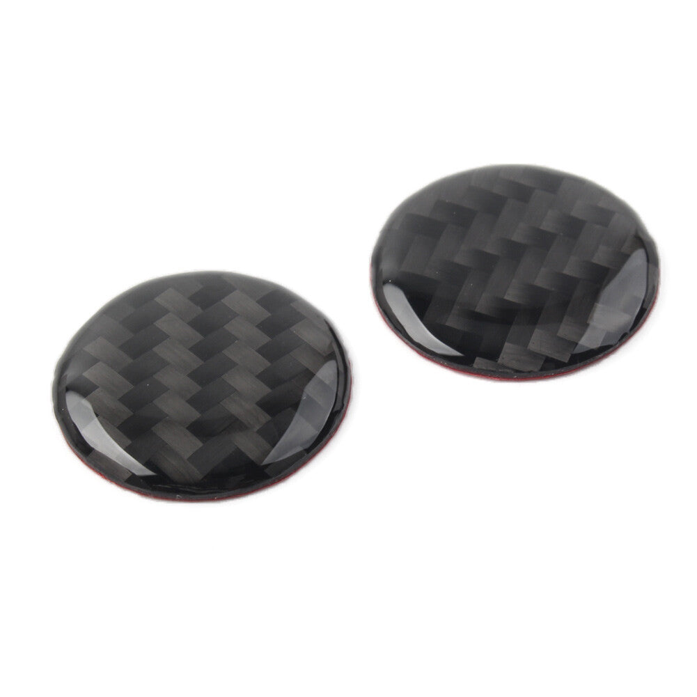 2 Pcs Central Control Radio Switch Knob Cover Trim for Jeep for Wrangler JK 2011-17