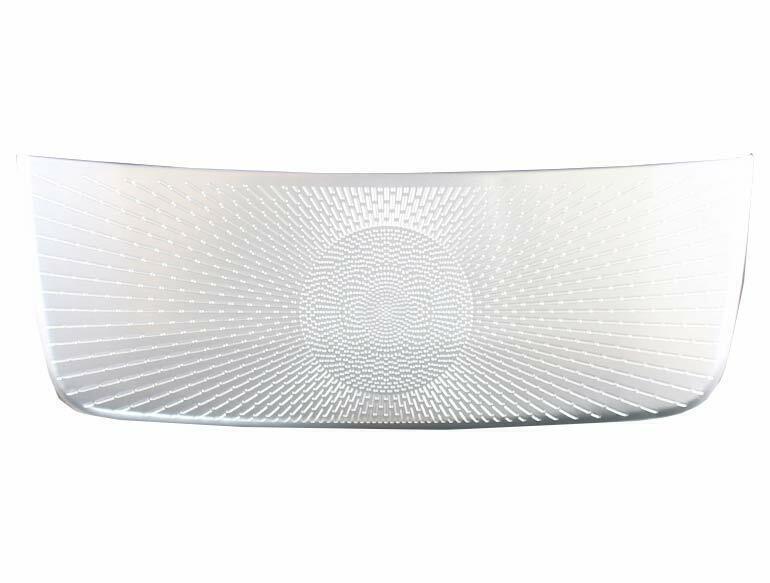 Front Reading Light Speaker Cover Trim for Kia Carnival 2022-23 Silver Titanium