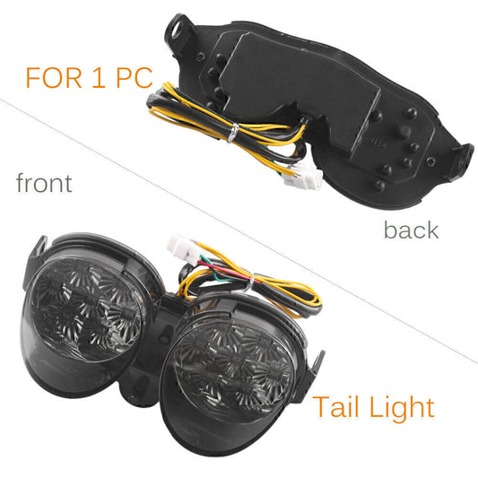 Tail light Turn Signals Integrated Smoke for YAMAHA YZF R6 2001 -2002 Motor