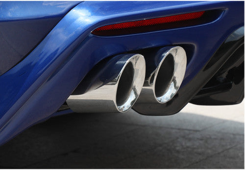 2x for Cadillac CT5 2019-2020 Chrome Rear Tail Exhaust Muffler Tip Pipe Trim Kit