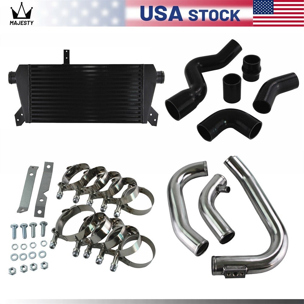 Upgrade Front Mount Intercooler Kit for Audi A4 1.8T Turbo B6 Quattro 02-06 BK