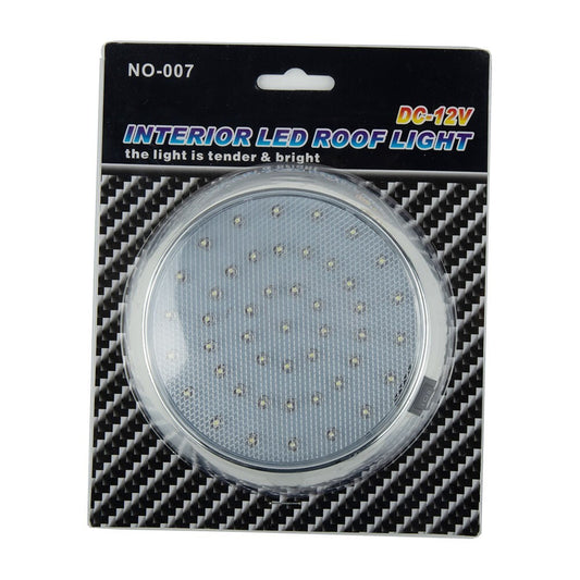 12V LED roof ceiling light for campervans, vans, and caravans - white