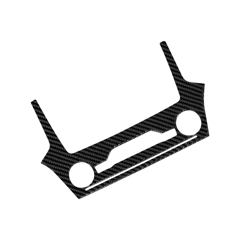Carbon Fiber Center Console Radio Panel Cover Trim for Ford Explorer 2020-2023