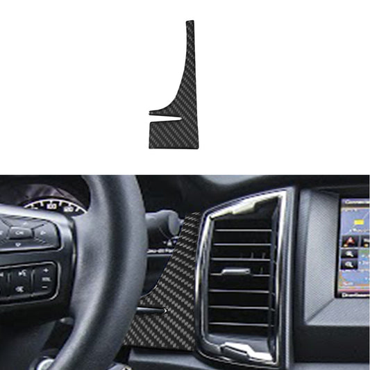Carbon Fiber Speedometer Right Side Frame Cover Trim for Ford Ranger 2019-2022