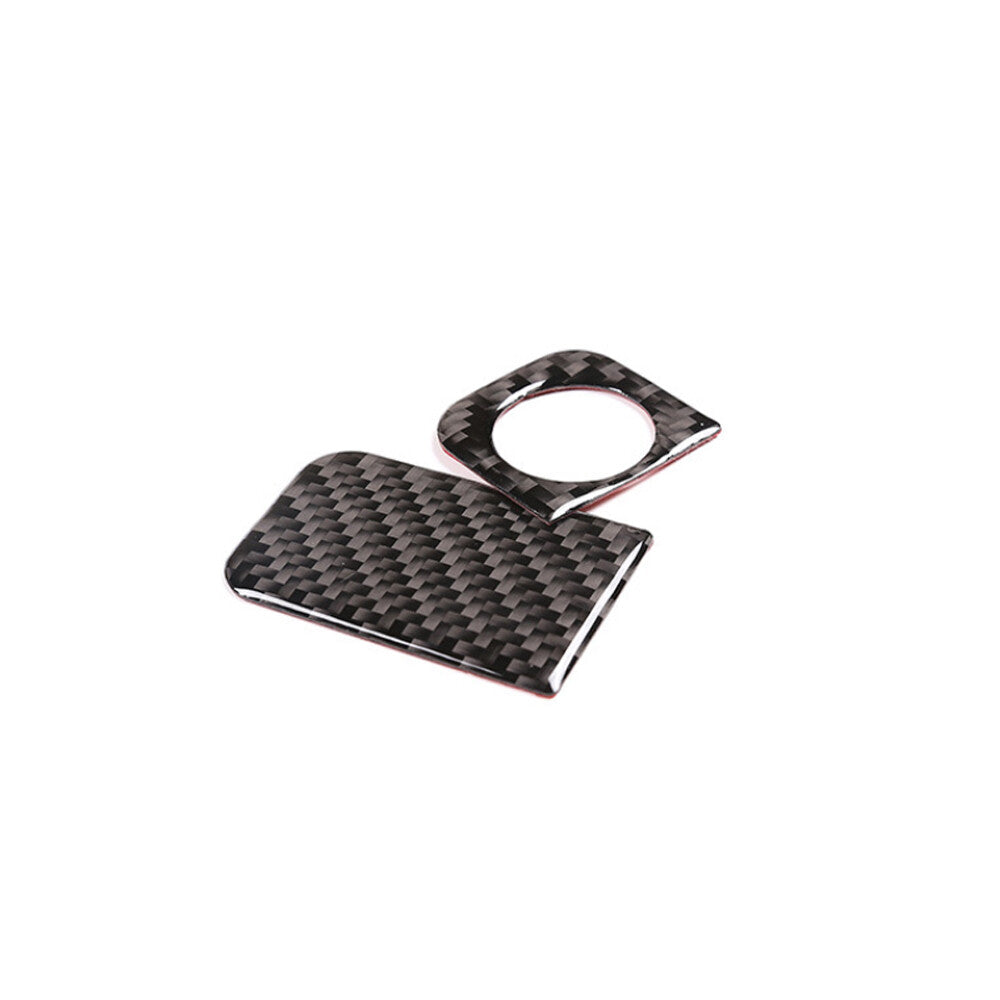 Carbon Fiber for Co -pilot Glove Storage Box Switch Trim for Honda CR-V CRV 2007-2011