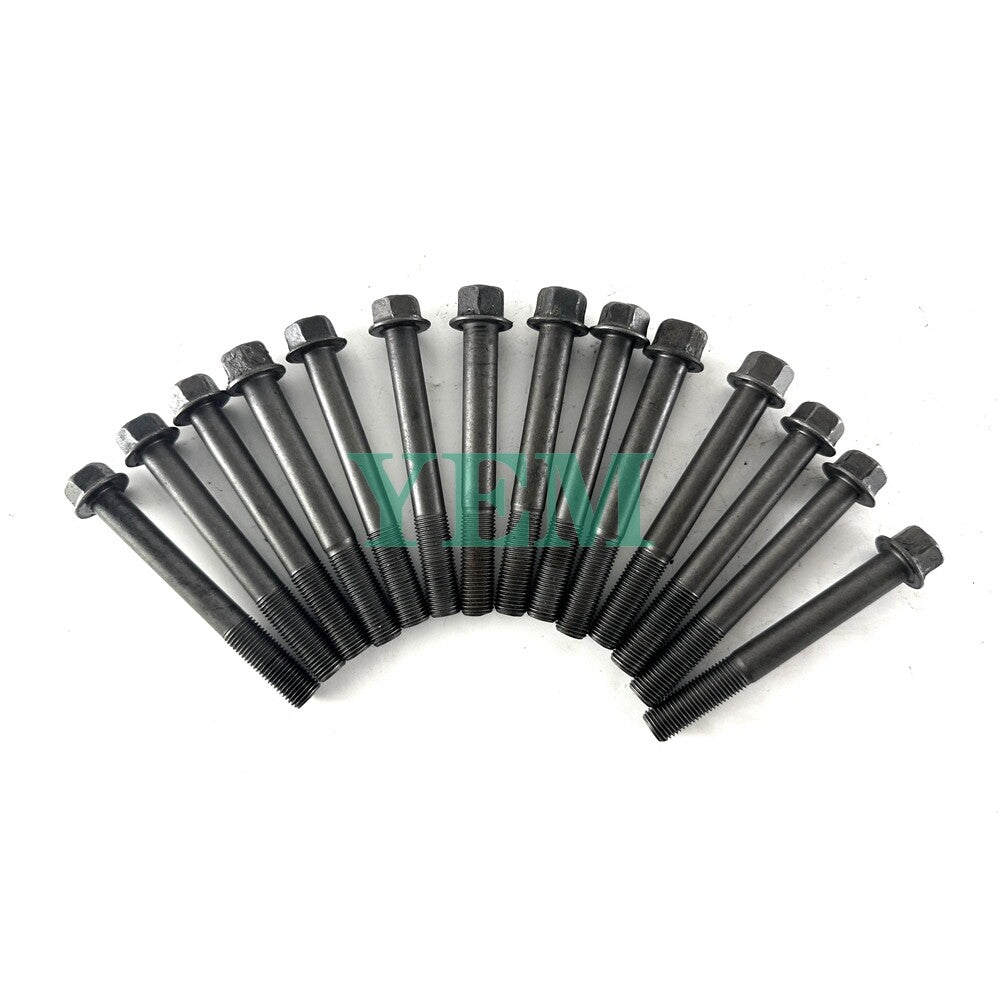 1 Set Engine Head Bolt 14pcs For Yanmar 3TNE78 Engine 3TNE78 Cylinder Head Bolt