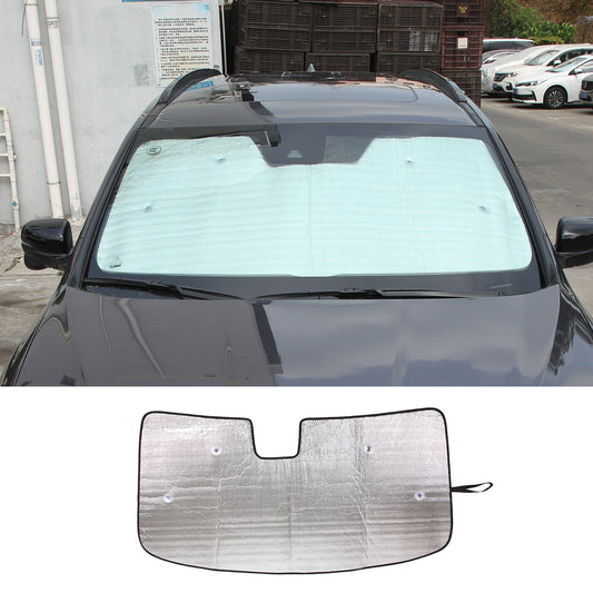 Windshield sun visor with UV protection for front window, suitable for Toyot@ 86/Sub@ru BRZ, USA.