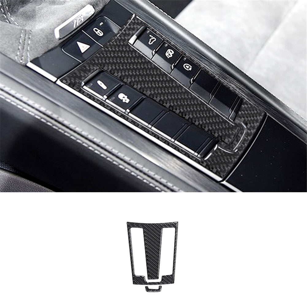 2PCS carbon fiber panel trim for Porsche 718 2016-2022