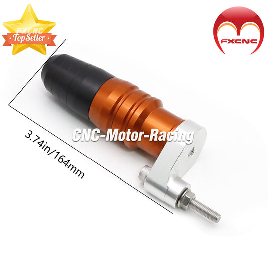 Crash Pads exhaust slider protectors are suitable for RC125, RC200, RC390, and RC690 models from 2011 to 2019 (2012-).