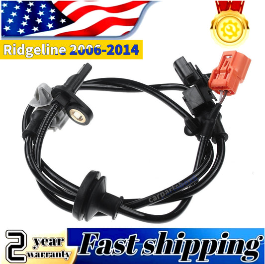 One-piece right front ABS wheel speed sensor for Honda Ridgeline 2006-2014 Crew Cab