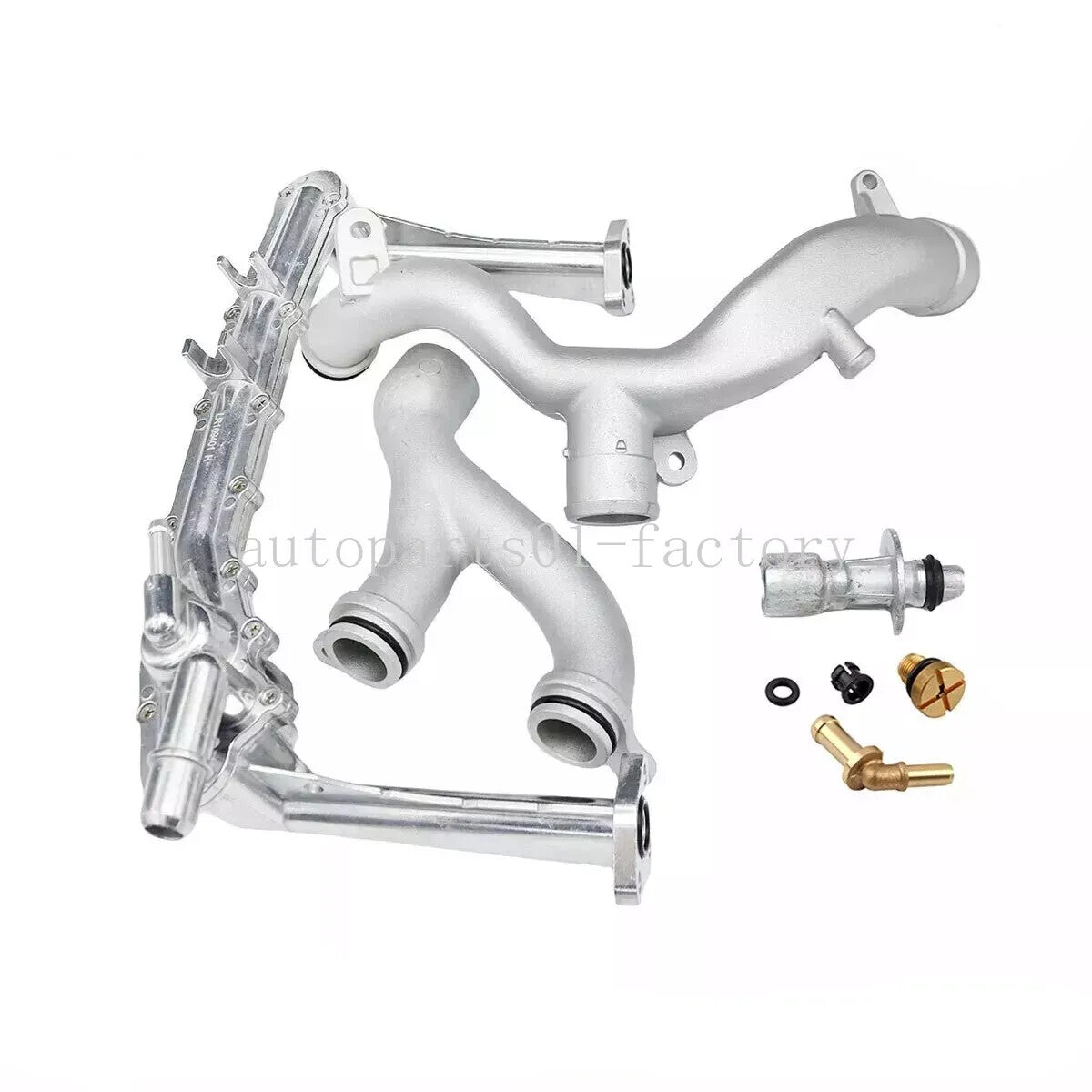 Upgraded Metal Coolant Water Pipe System for Jaguar XE XF XJ for F-Type 3.0