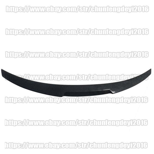 for Nissan Sentra 2020-2022 Carbon Fiber style Rear Tail Trunk Spoiler Wing trim
