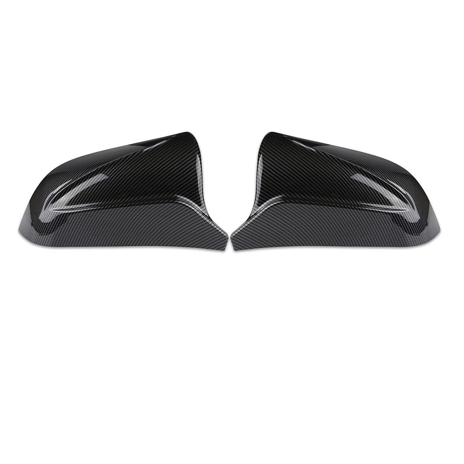 Two carbon fiber side mirror covers for Tesla Model 3 (17-20)