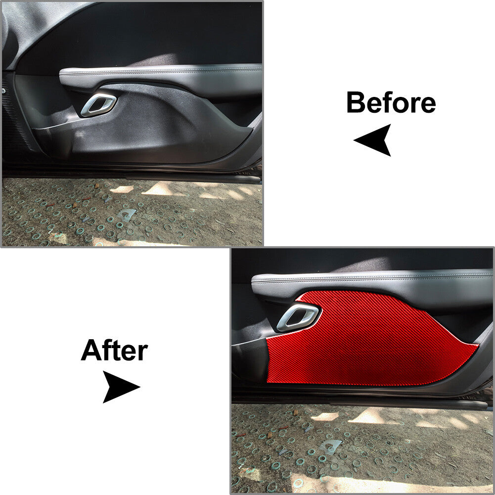 Inner Door Anti-kick Panel Cover Trim for Dodge for Challenger 2015-2023 2015 17