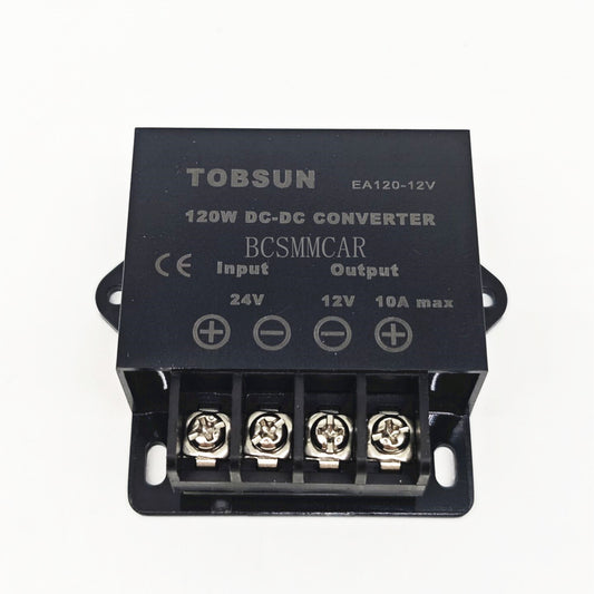 24V to 12V 10A DC Step Down Converter Car LED Voltage Regulator Waterproof