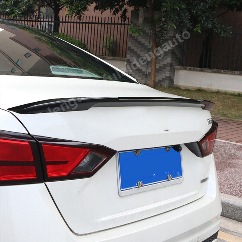 for Nissan Teana Altima 2019-2024 Carbon Fiber Rear Trunk Spoiler Wing Lip Refit