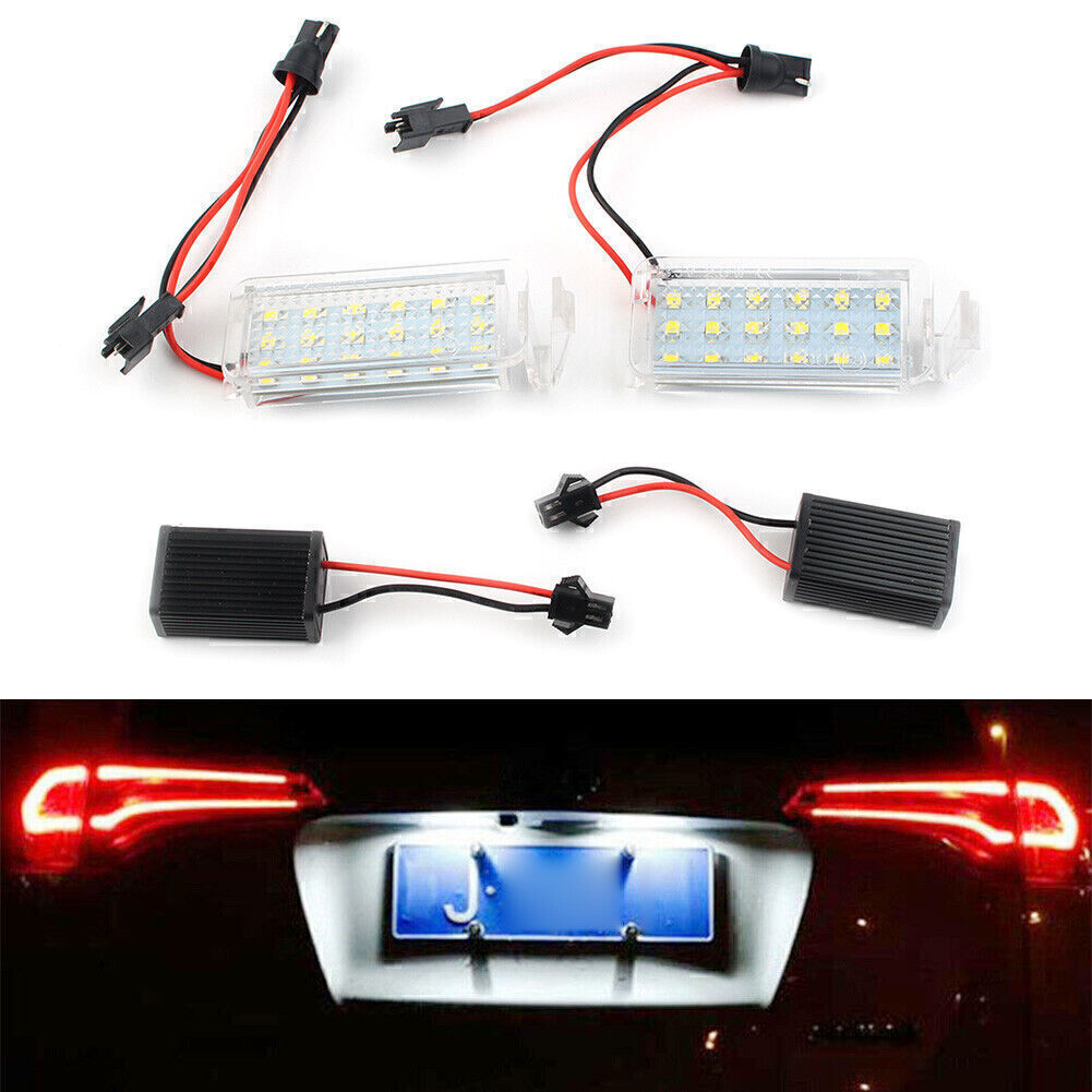 2Pcs 18-LED License Plate White Lights for Ford Falcon FG BA/BF XR 6/8 2003-2008