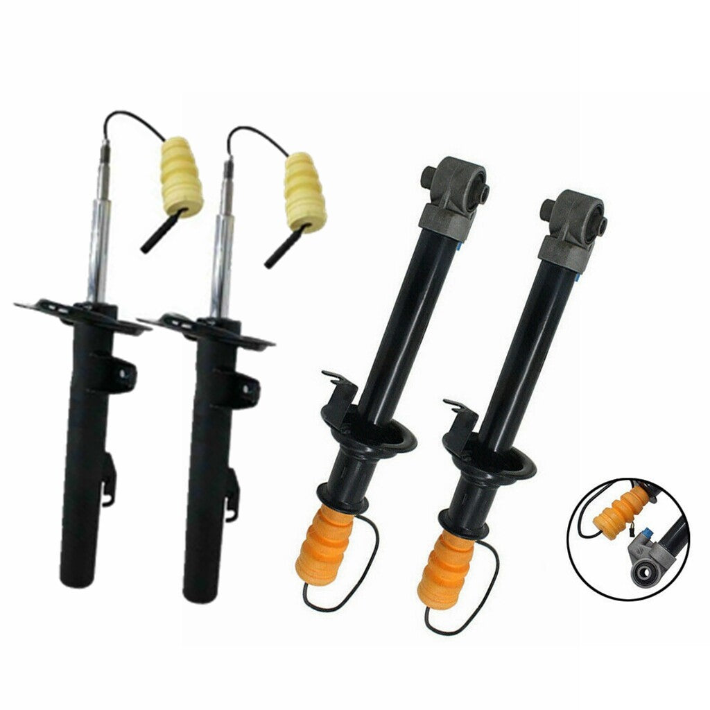 4X Front Rear Shock Absorbers Struts w/EDC Fit for BMW E38 740i 740iL 750iL 1995-01