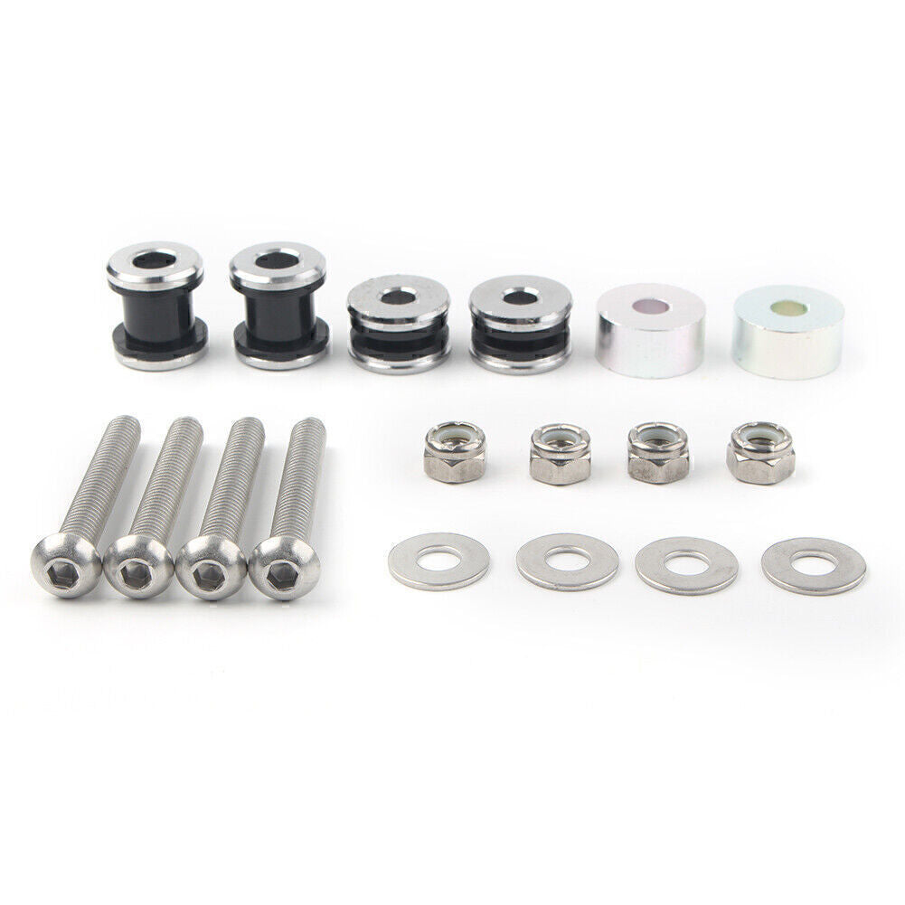 Fit for Harley Softail FLSTC FXSTSB FXSTC FLSTF Sissy Bar Rack Docking Hardware Kit