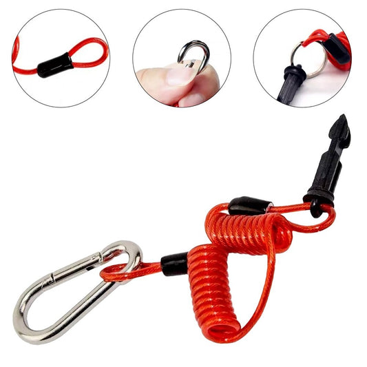 Trailer Safety Electric Breakaway Cable Brake Away Switch Caravan Camper Car