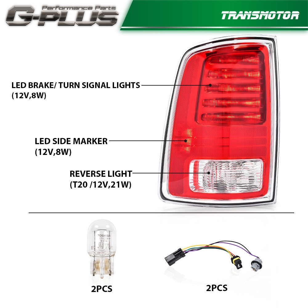 Jade LED Tailiang 2013-2018 for RAM 1500 2500 3500 Rosewood