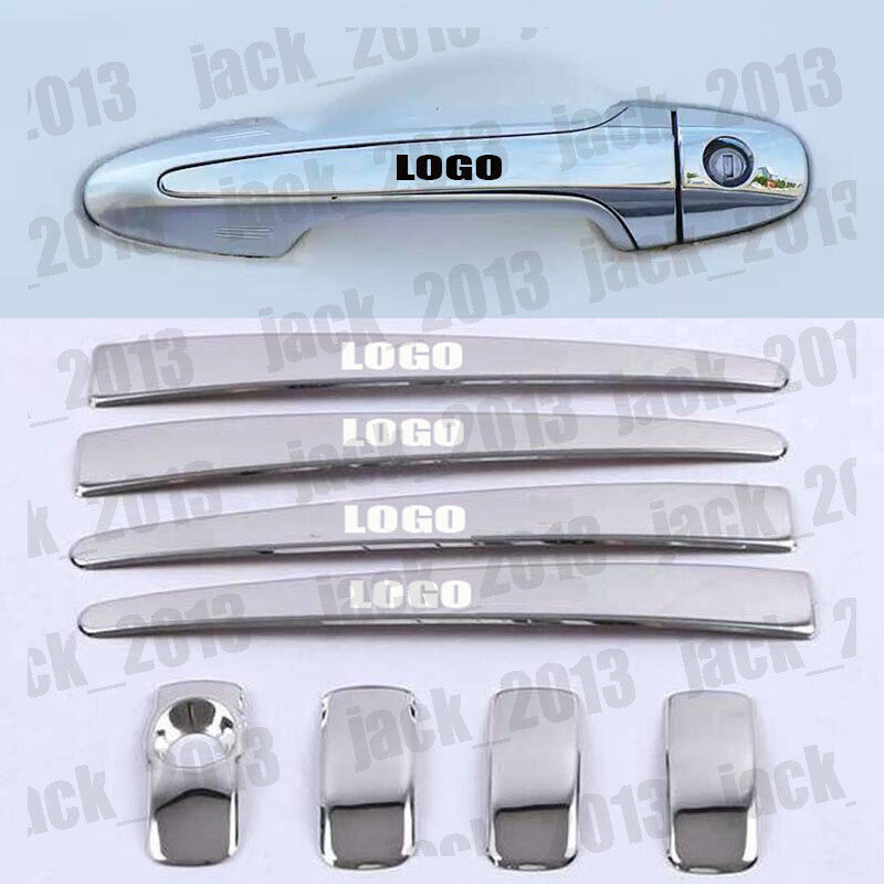 for Toyota RAV4 2014-2018 silvery stainless Door Handle Cover Car Accessories