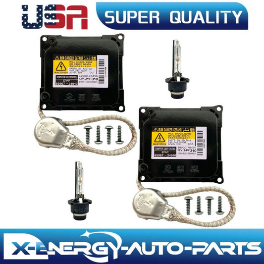 2x New for Lexus for Toyota Xenon Ballast D4S Light Bulb Control Computer Controller