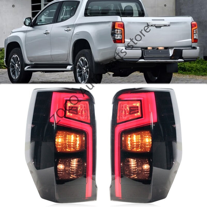 1Pair Rear Tail light Flashing Lights Assy for Mitsubishi L200 Triton 2019-2020