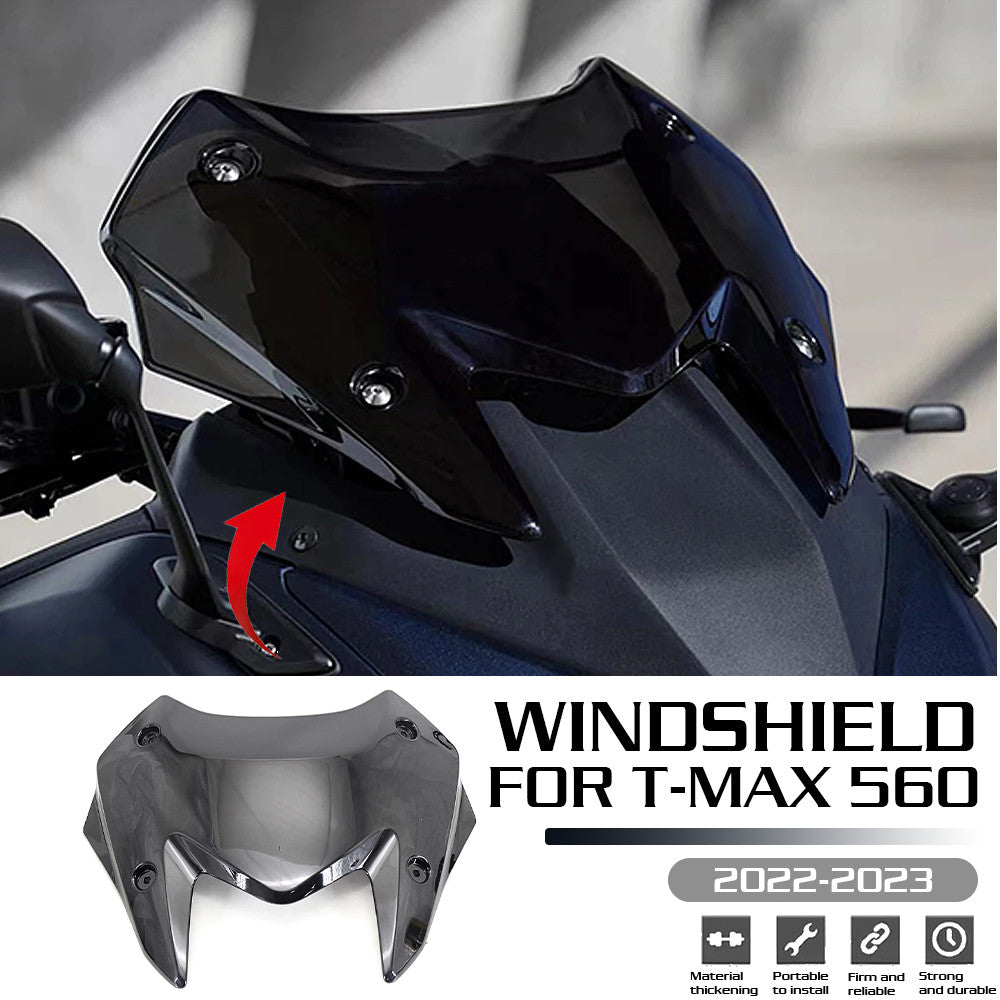 Windshield WindScreen Deflector Visor Viser for YAMAHA TMAX560 T-MAX 560 22-23
