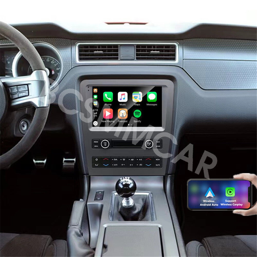 9 Android 13 Car Stereo Radio For Apple Carplay Fit For 2010-2014 for Ford for Mustang