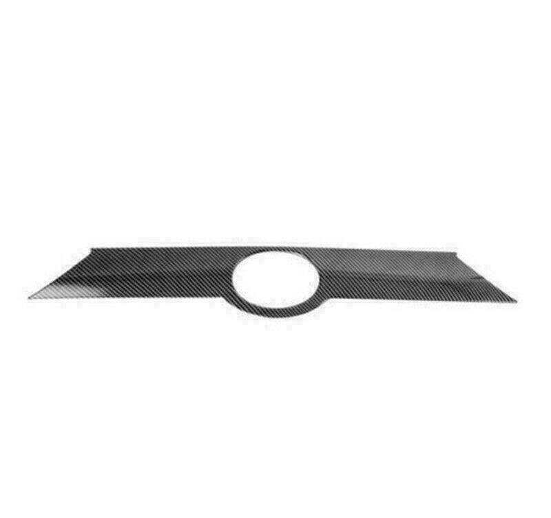 Carbon Fiber ABS Rear Door Trunk Lid Cover Trim for Toyota Highlander 2020-2023