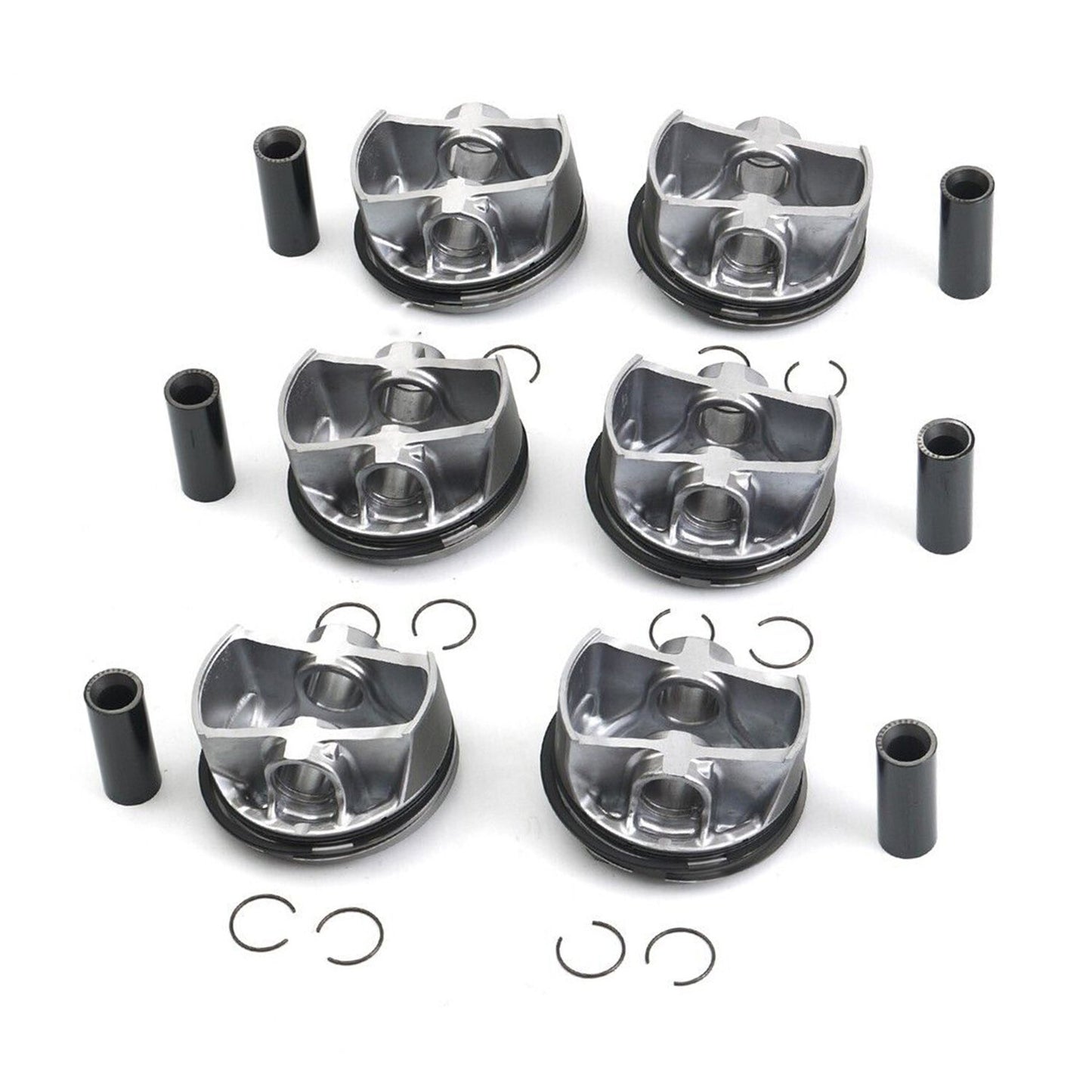 6x STD Pistons Rings Set For ¦µ96mm for Porsche Macan for Panamera S 4S 95B 970 Macan 95B