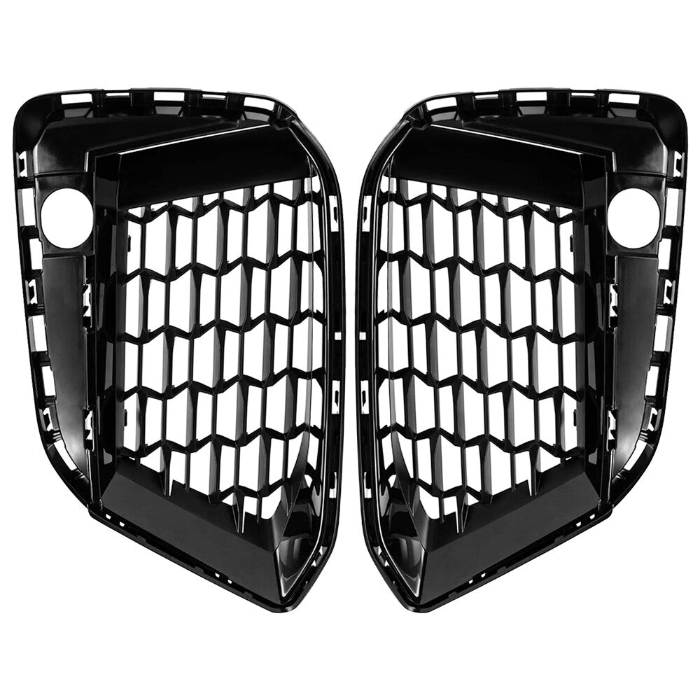 2Pcs Bumper Lower Grille Front Left+Right For 5 Series G30 G31 M-Sport 2021-2023