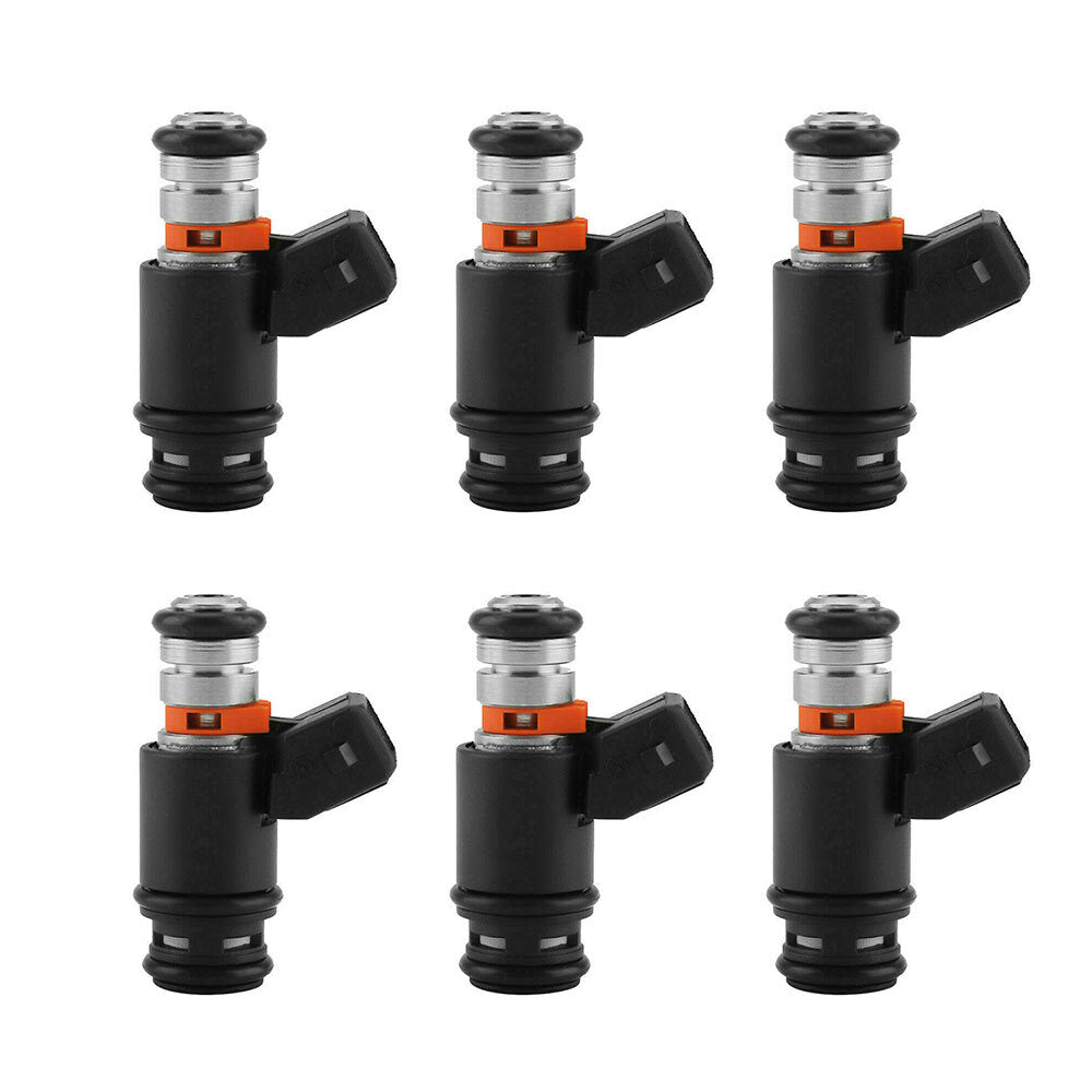 6PCS IWP022 Fuel Injector 021906031D for Volkswagen EuroVan for Jetta for Golf 1999-2003