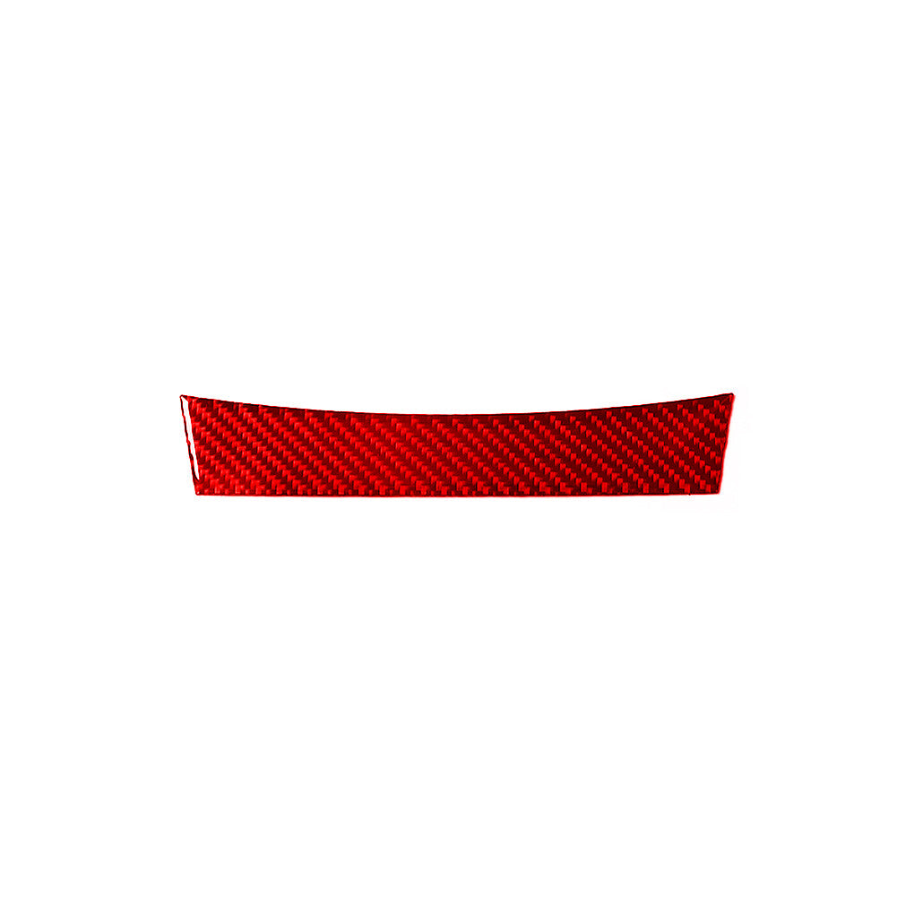 Red Carbon Fiber Manual Climate Control Lower Cover Trim for Toyota for Camry 07-11