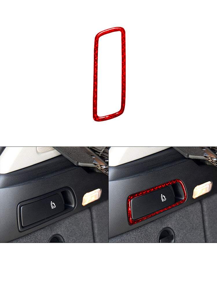 Carbon Fiber for Seat Button Frame Trim for Audi Q5 2009-2017
