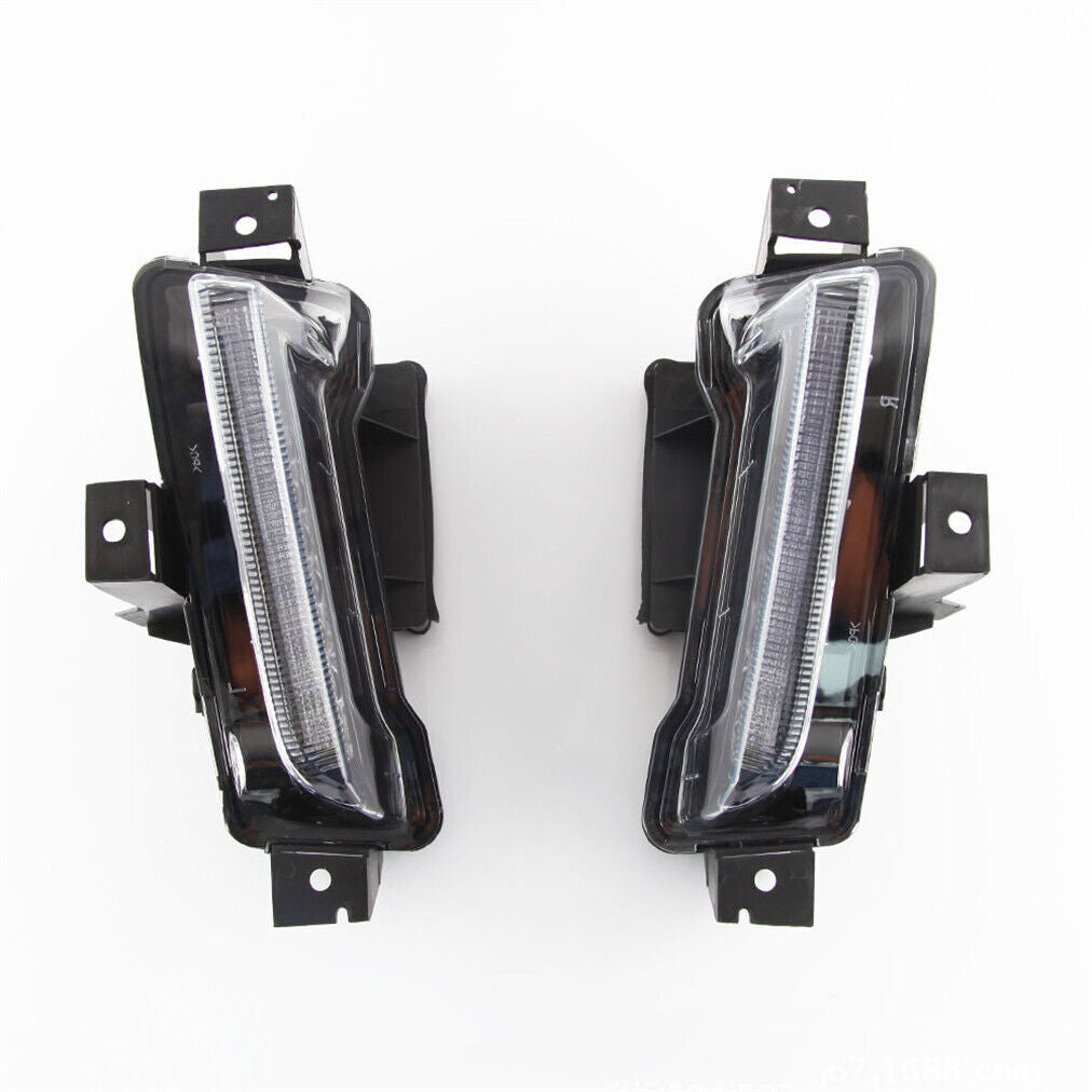 Fit for Chevy Camaro 2016 2018-2019 LED DRL Daytime Running Fog Light Lamps 2X