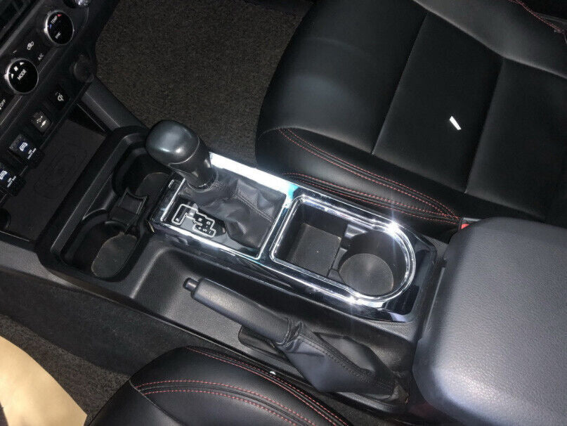 Chrome Middle Console Gear Shift Panel Cover Trim for Toyota Tacoma 2016-2022