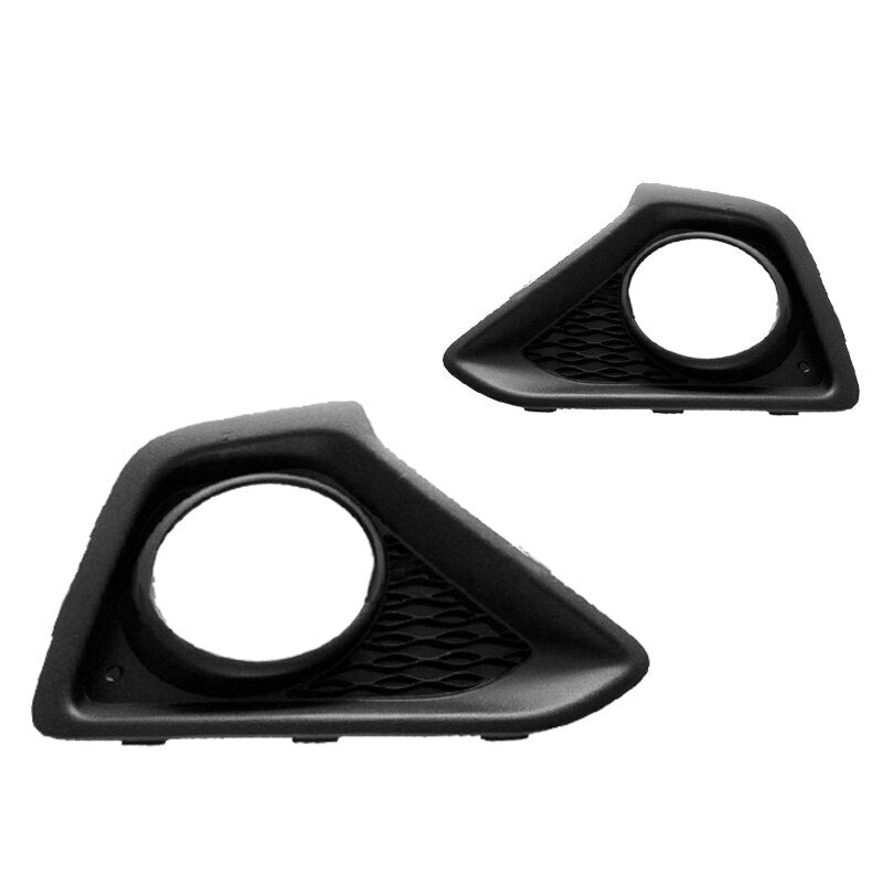 Suitable for Hyundai i10 2014-2019, black fog light cover bezel, headlight teim grille.