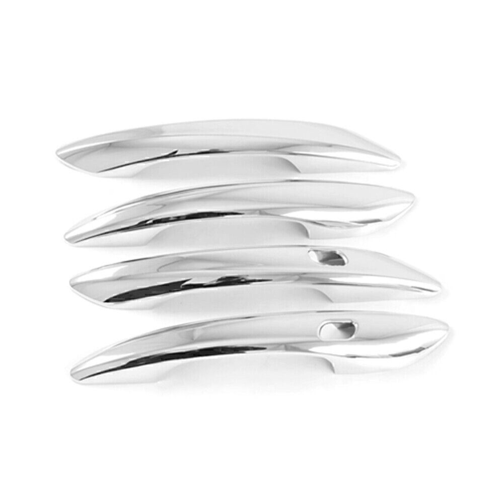 4x Exterior Side Door Handle Cover Trim for Hyundai for Elantra 2021 Chrome