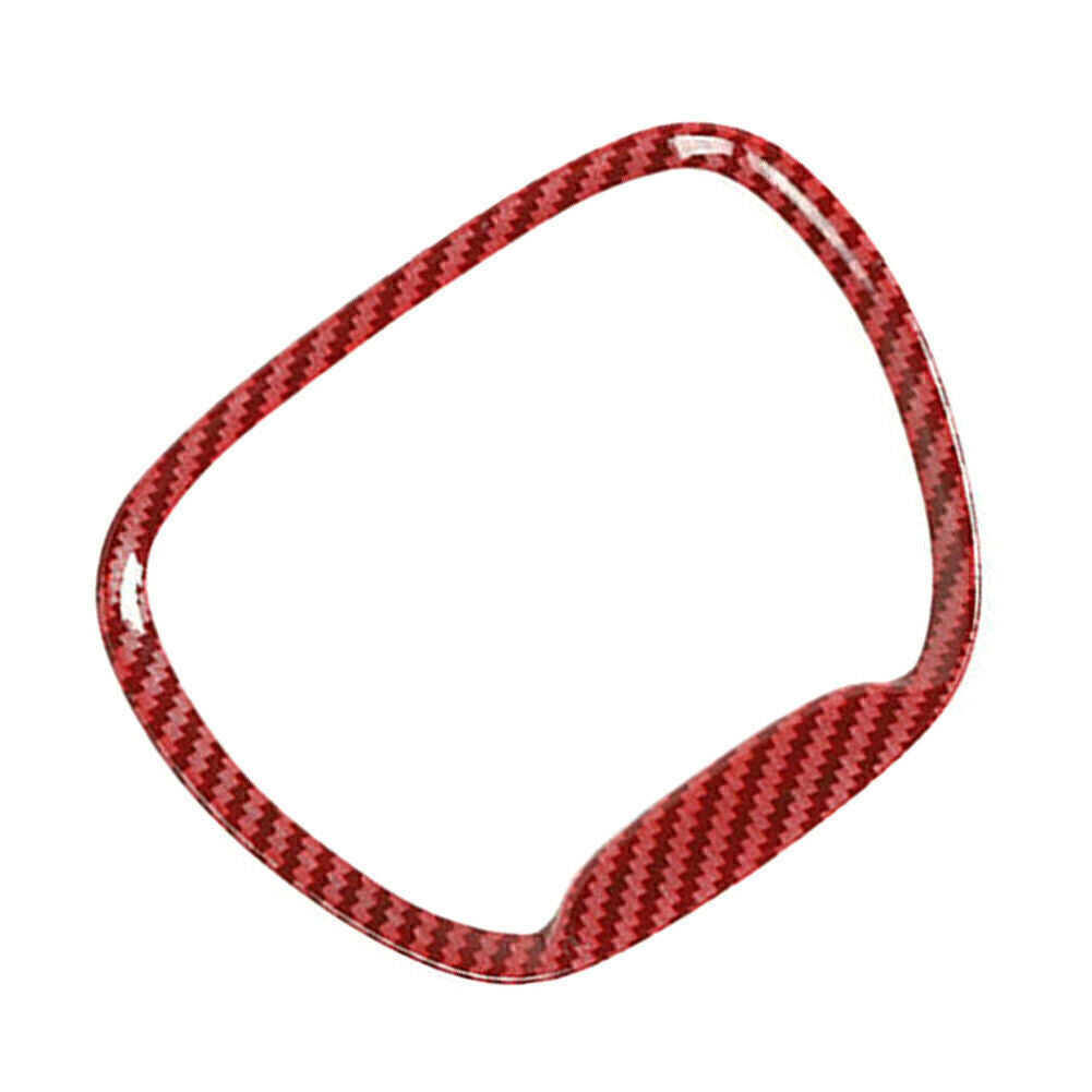 Steering Wheel Center Trim Ring Cover Fit for Dodge for Challenger /Charger 2015-2019 Red