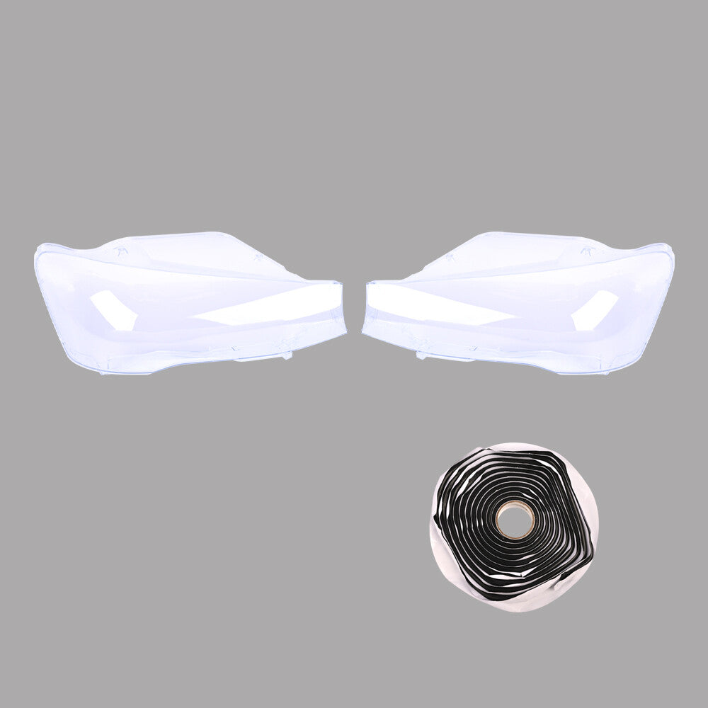 L+R Headlight Lens Cover FIT for BMW X3 sDrive28i Sport Utility 4-Door 2014-17