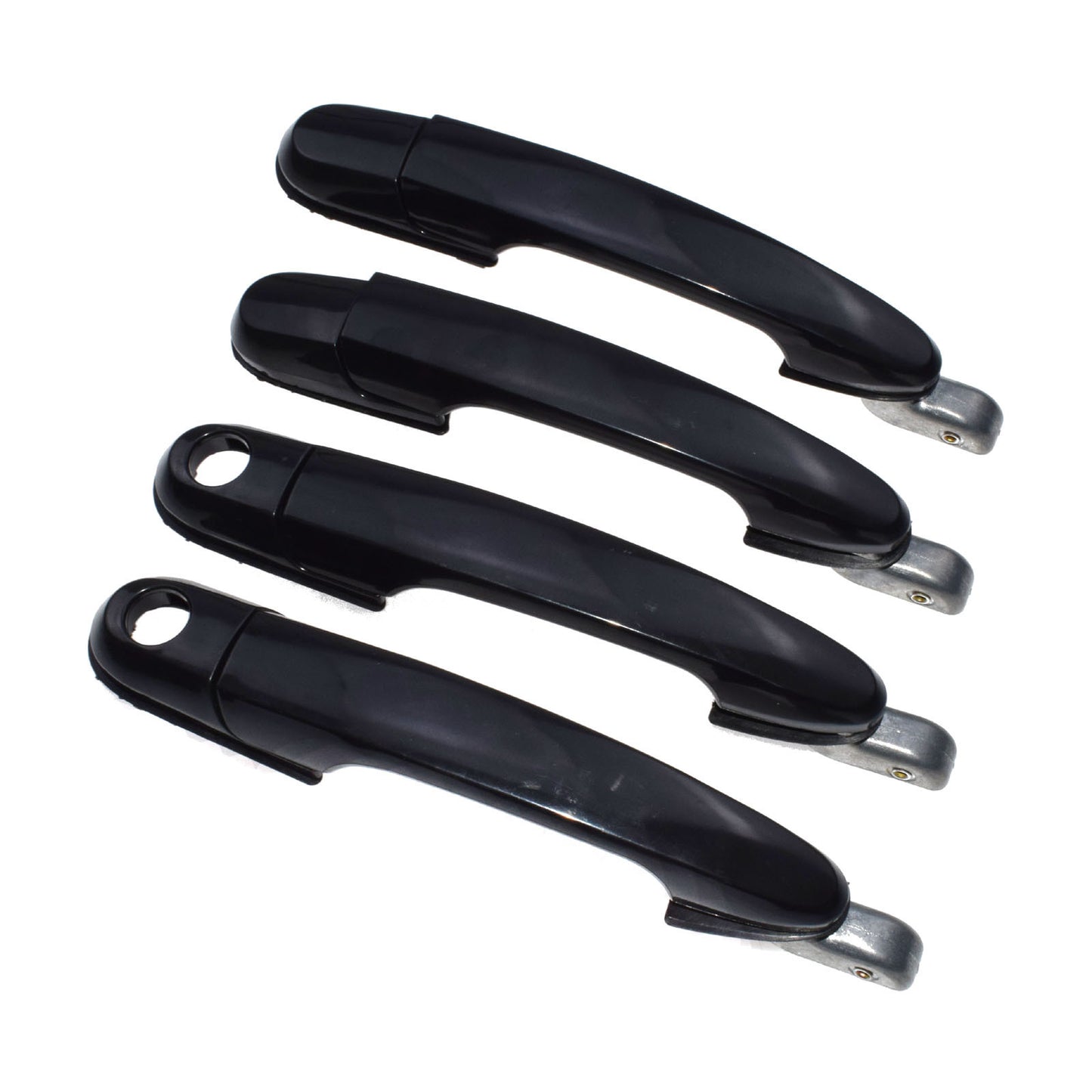 Brand new original black exterior door handle 4-piece set suitable for 05-09 for Hyundai for Tucson .
