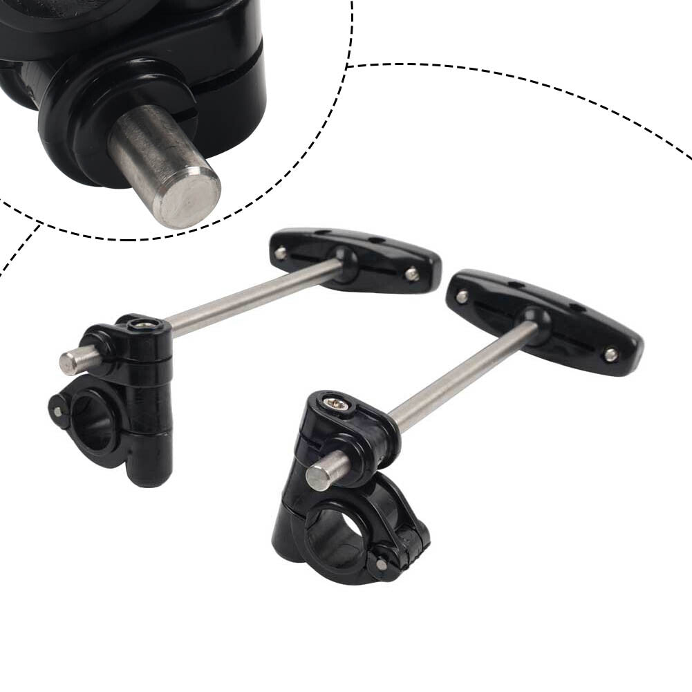 Universal Motorcycle 7/8 22mm Standard Handlebar Windshield Bracket Mount