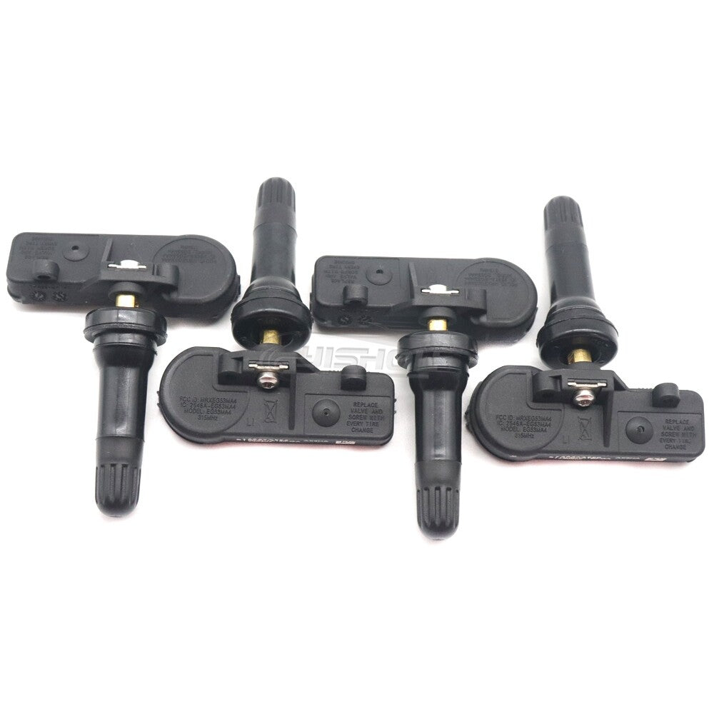 Four GL3T-1A180-GA TPMS tire pressure sensors suitable for 2018-2019 for Ford F-150 EXT and for Lincoln models.