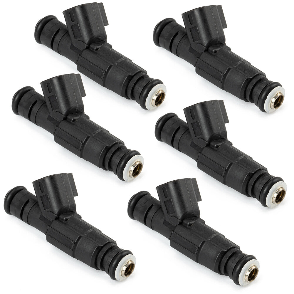 6PCS 4-Hole Fuel Injectors For 1999-2004 for Jeep Grand Cherokee for Wrangler 4.0L V6