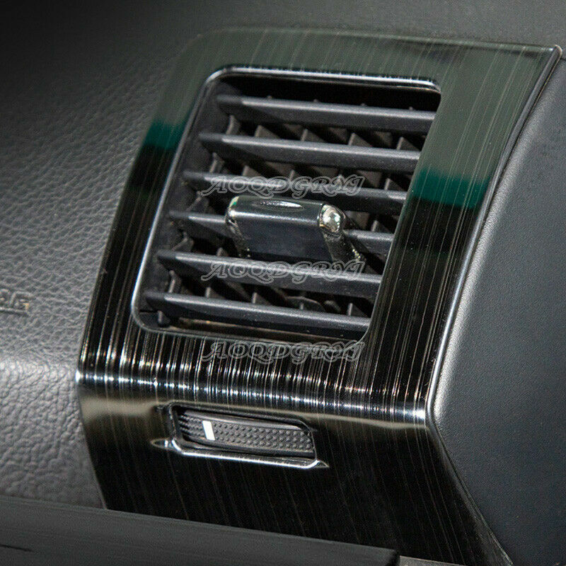 Black Front Side Air Vent Outlet Cover Trim for Toyota Prado LC/LC120 2003-2009